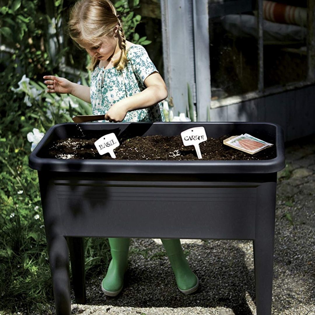 Plastic Raised Garden Beds On Legs How To And What To Grow In Them Slick Garden