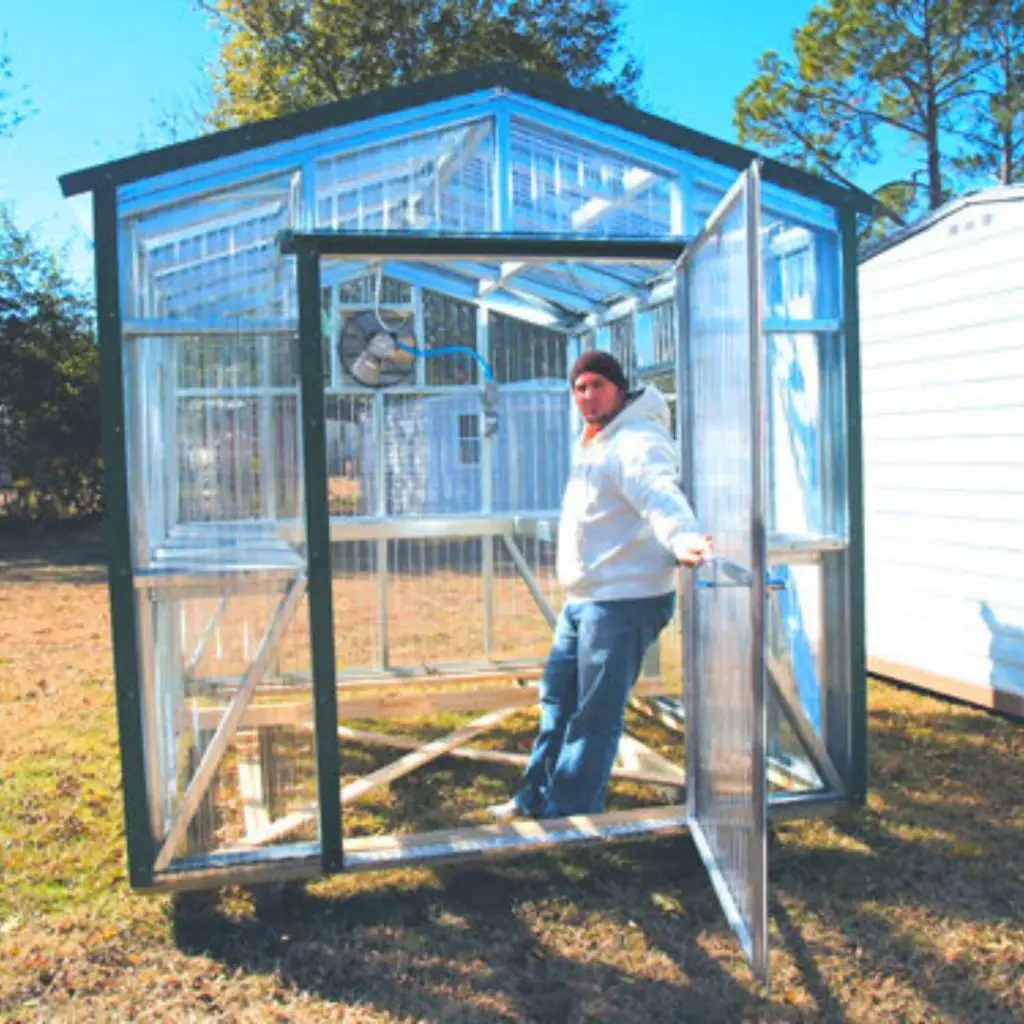 small greenhouse
