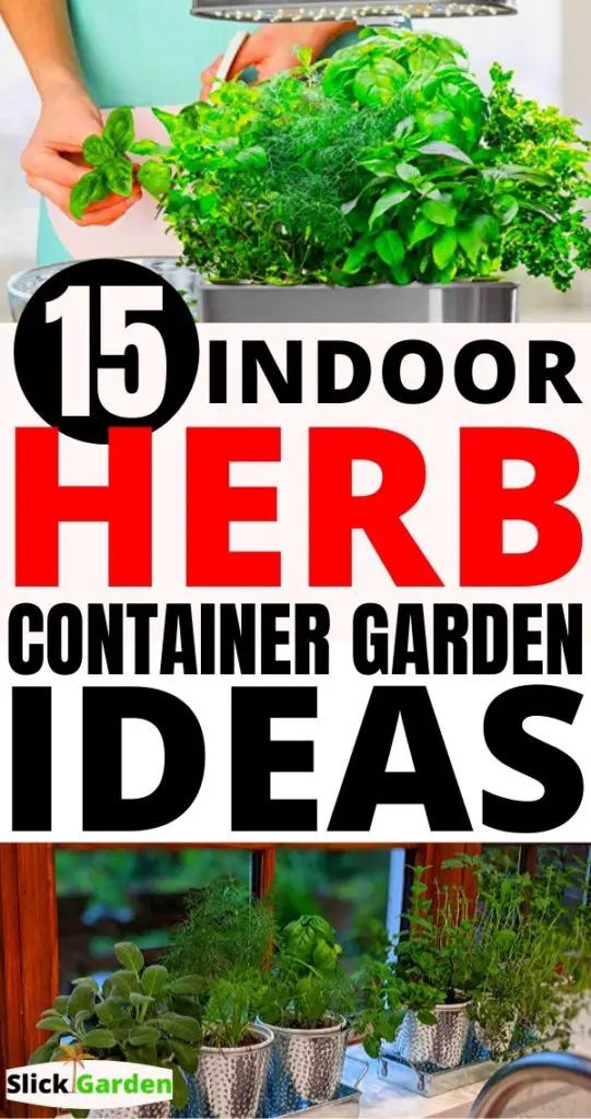 15 Indoor Herb Container Garden Ideas 
