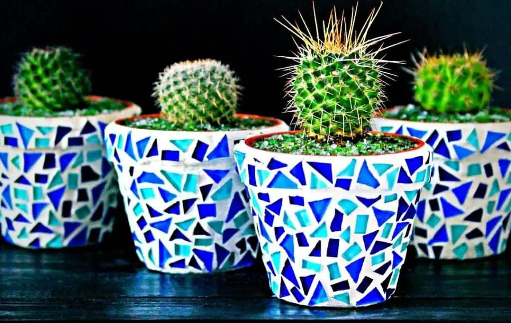 TILE MOSAIC PLANTER