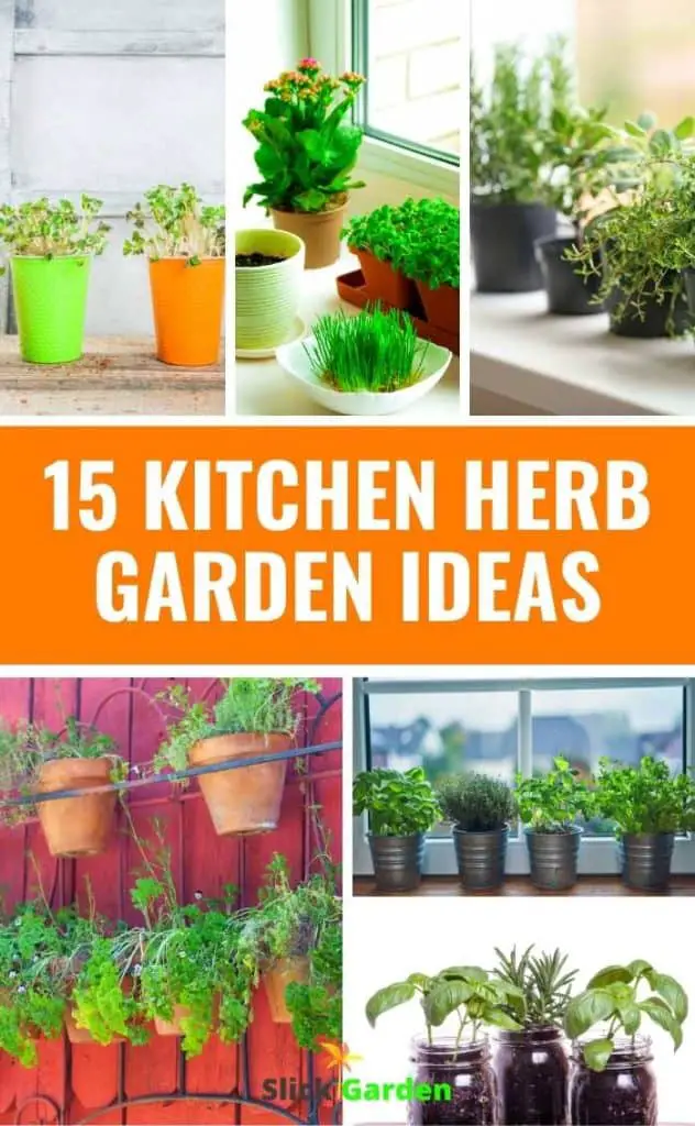 15 Kitchen Herb Garden Ideas Slick, Herb Garden Tips And Tricks
