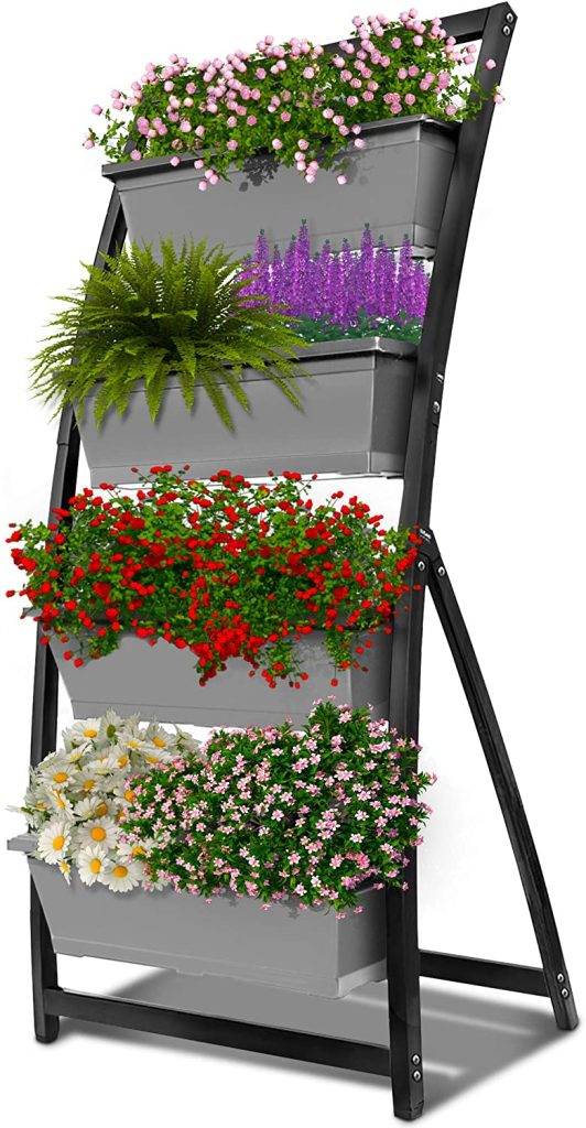 VERTICAL STRAWBERRY PLANTER RAISED BED