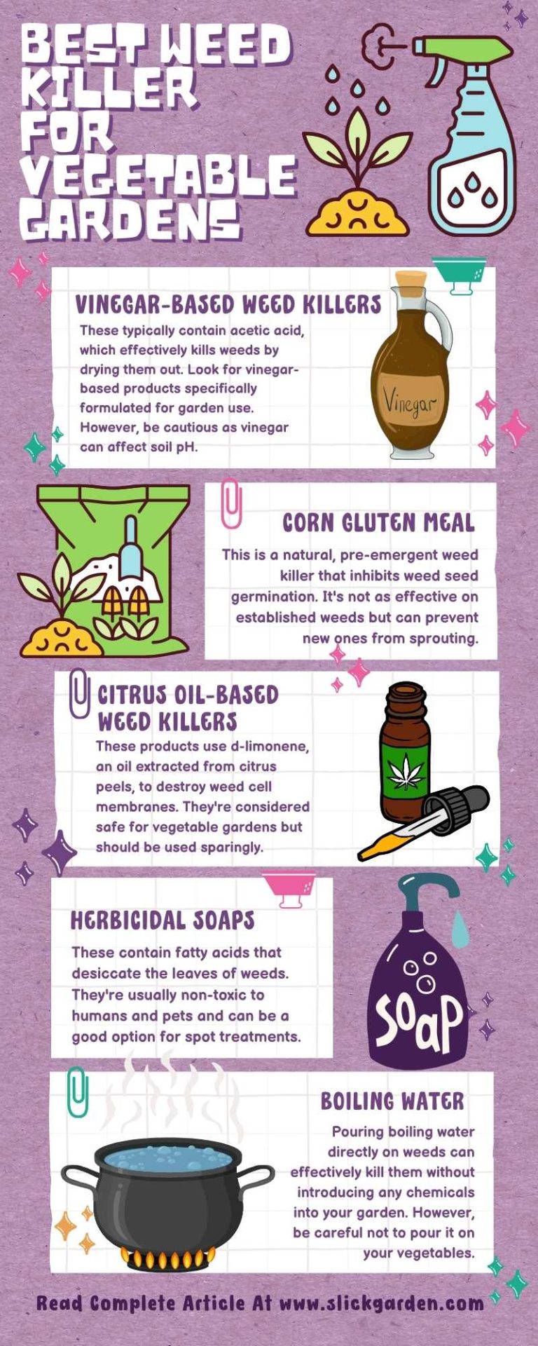 Best Weed Killer For Vegetable Gardens Slick Garden