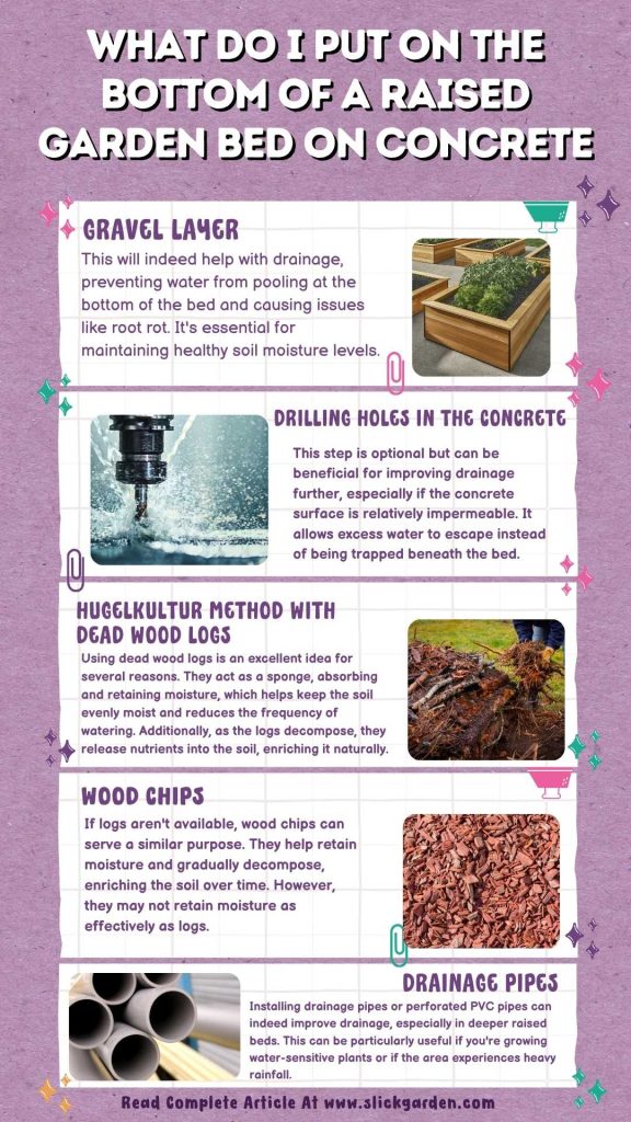 What Do I Put On The Bottom Of A Raised Garden Bed On Concrete – Slick ...